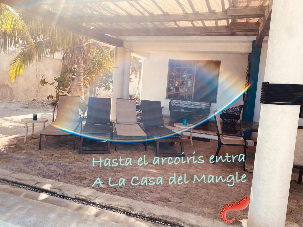 La Casa Del Mangle Villa Chicxulub Bagian luar foto