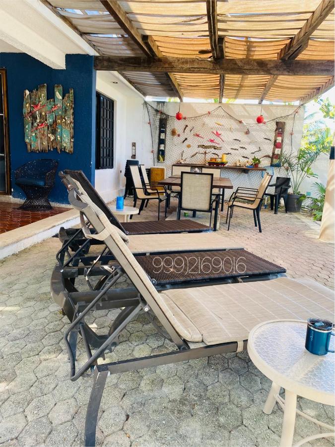 La Casa Del Mangle Villa Chicxulub Bagian luar foto