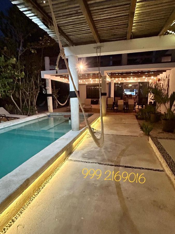 La Casa Del Mangle Villa Chicxulub Bagian luar foto