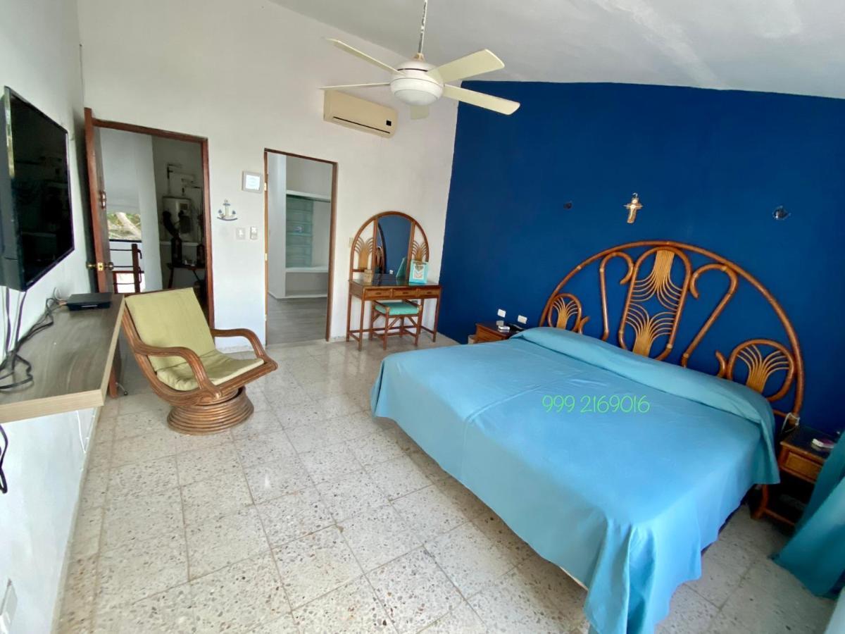 La Casa Del Mangle Villa Chicxulub Bagian luar foto